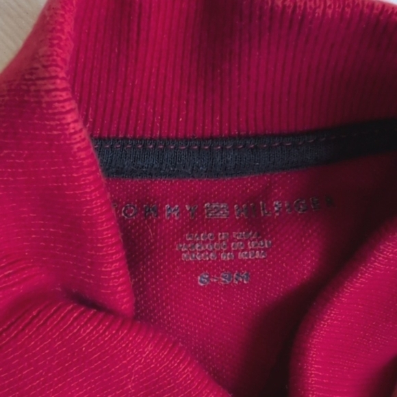 tommy hilfiger 2-pack cotton polo t-shirt & bodysuit bundle 6-9 months baby boy - Picture 8 of 11